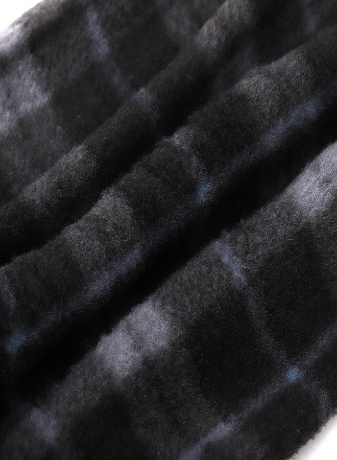 Goaste 6 Pack Fleece Dog Sweaters, Turtleneck Dogs Sweatshirt with Leash Ring, Soft Winter Dogs Clothes, Plaid Dog Outfits Vest for Cats, Assorted Colors (Medium) - Image 4